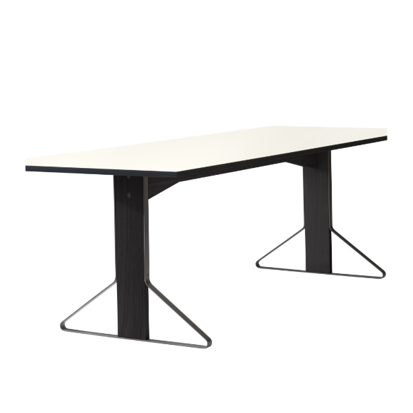아르텍 카아리 테이블 (200cm) - 화이트 / 블랙오크
