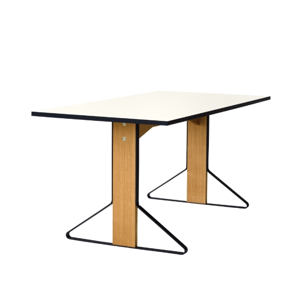 아르텍 카아리 테이블 (160cm) - 화이트/오크