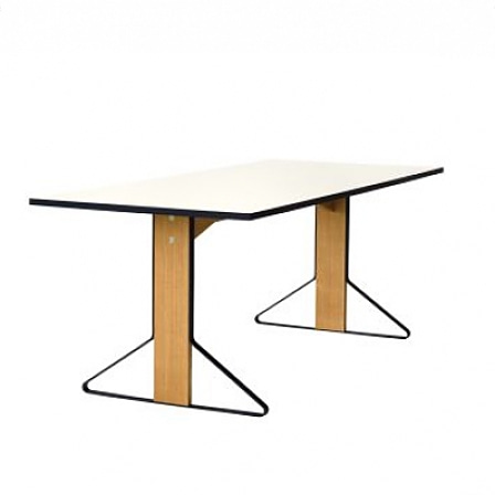 아르텍 카아리 테이블 (160cm) - 화이트/오크